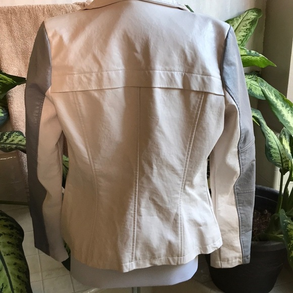 Guess asymmetrical vegan leather moto jacket - Picture 7 of 8